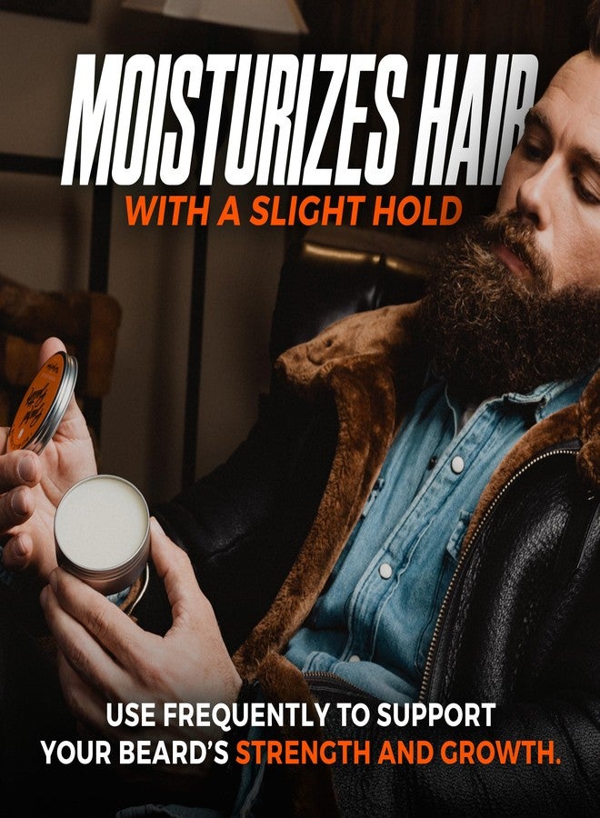 Wild Willies Beard Butter Leave-In Conditioner - Organic Beard Balm for Fast Beard Growth, Beard Care Softener - Beard Cream for Men to Remove Itch & Dandruff, Restores Moisture - 2 Oz (Pack of 2) - Image 3